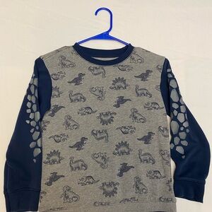 Garanimals Gray and Navy Dinosaur Sweatshirt